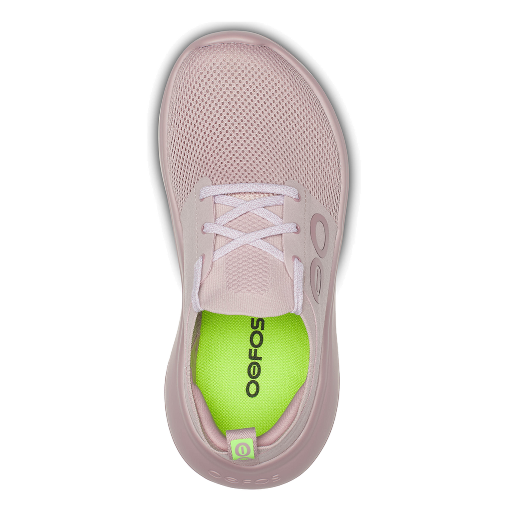 Oofos OOmy Stride — Black — Size B — Width 7 — Back View