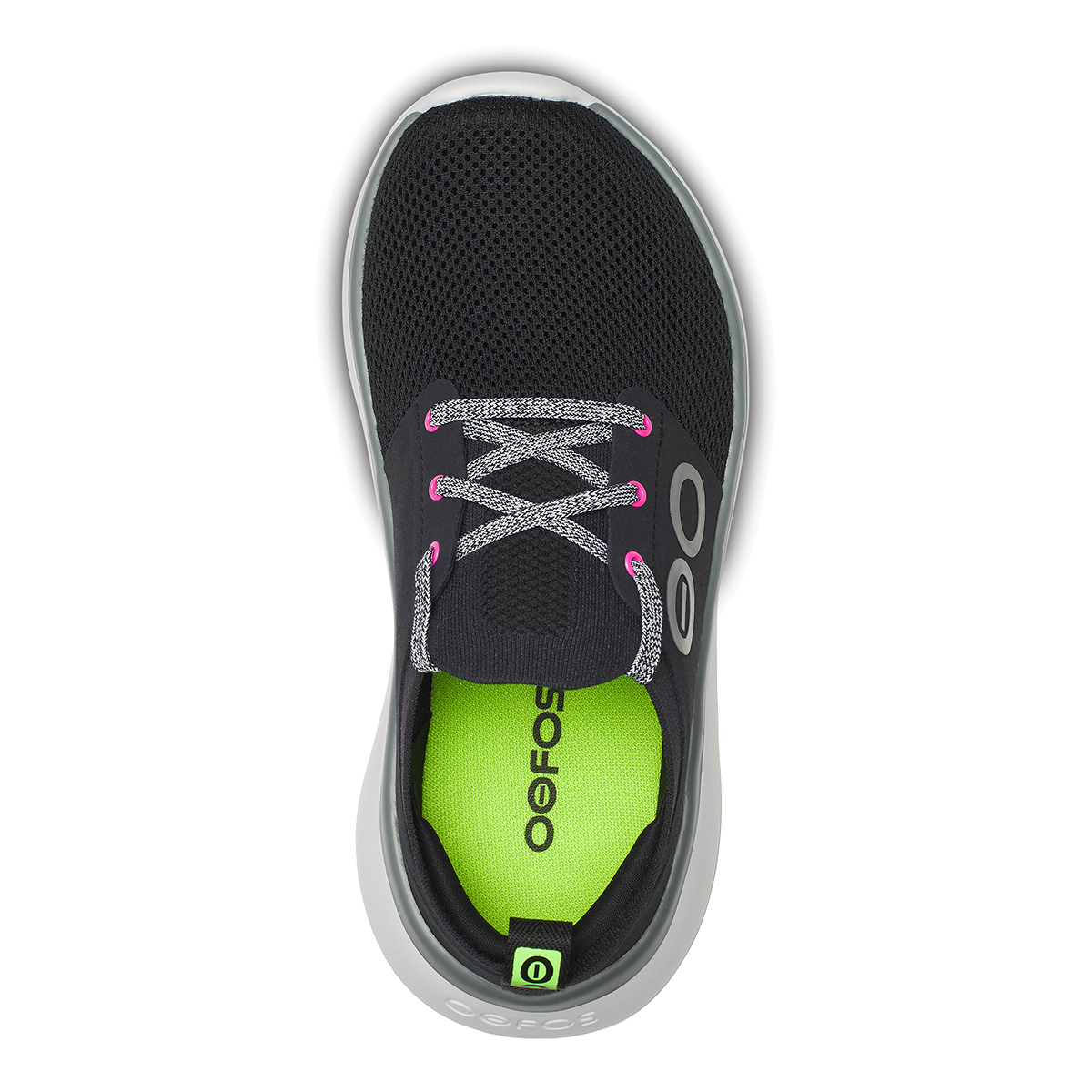 Oofos OOmy Stride — Black — Size B — Width 7 — Alternate View 7