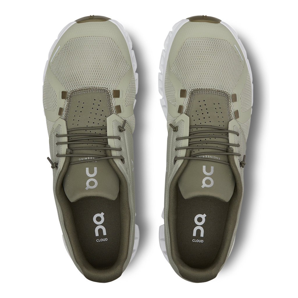 ON Cloud 5 — Black — Size D — Width 7 — Back View