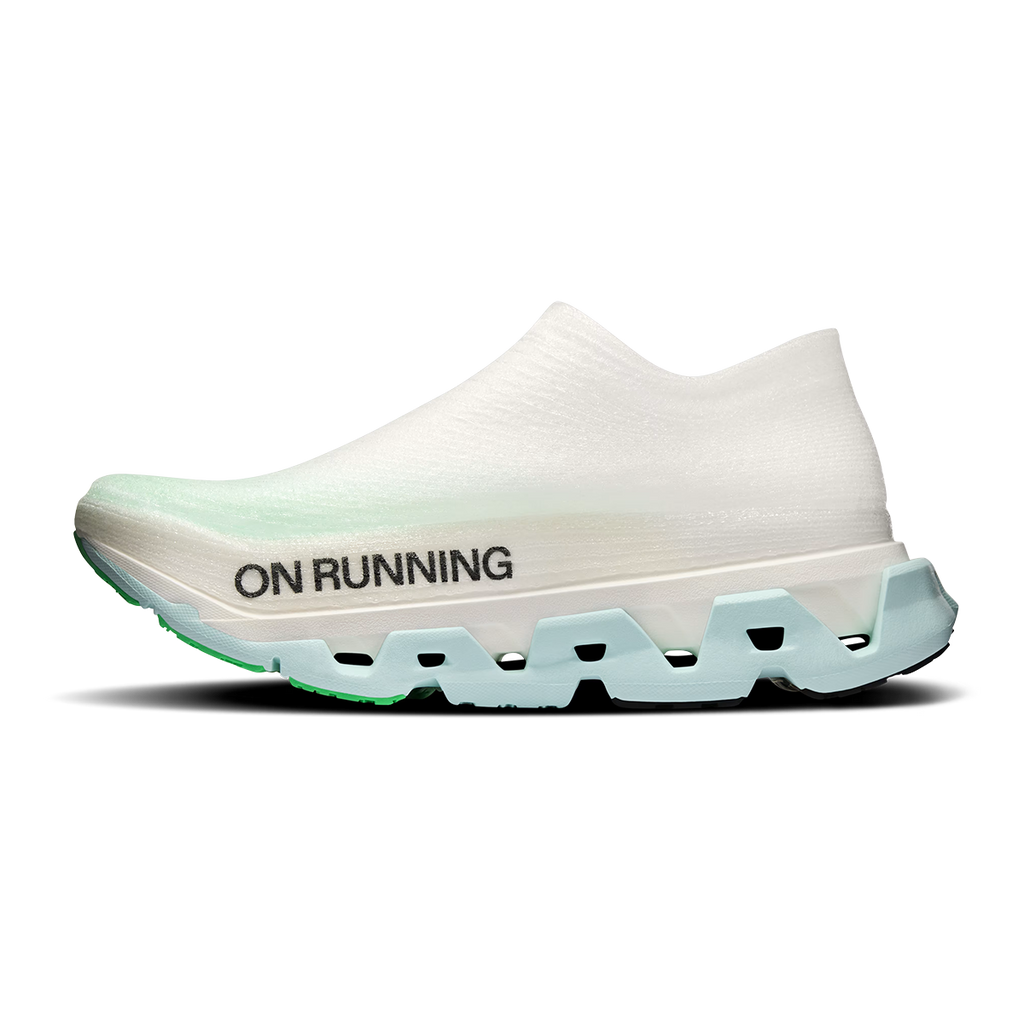 ON Cloudmonster 3 Hyper LS — Limelight - Bloom — Size D — Width 4.5 M / 6 W — Side View