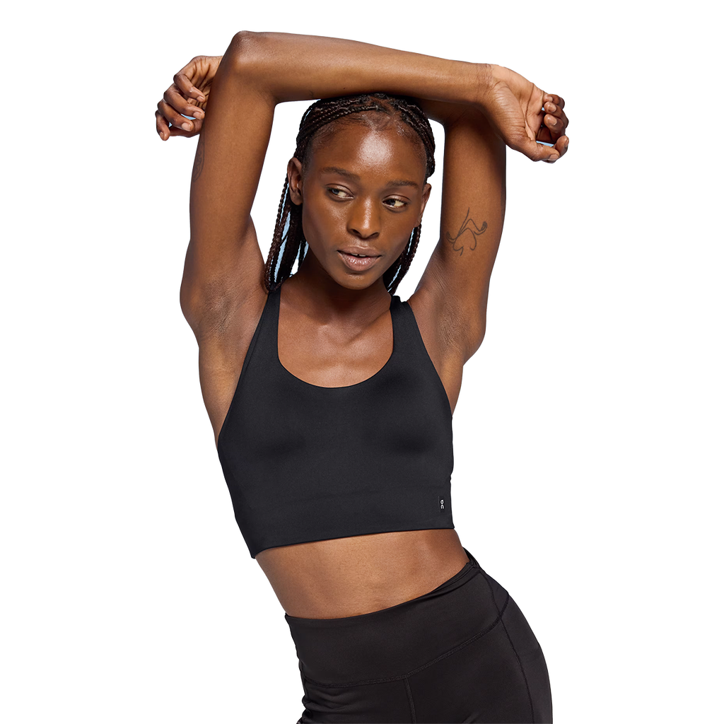 ON Active Bra Longline — Black — Size XSmall — Lifestyle View