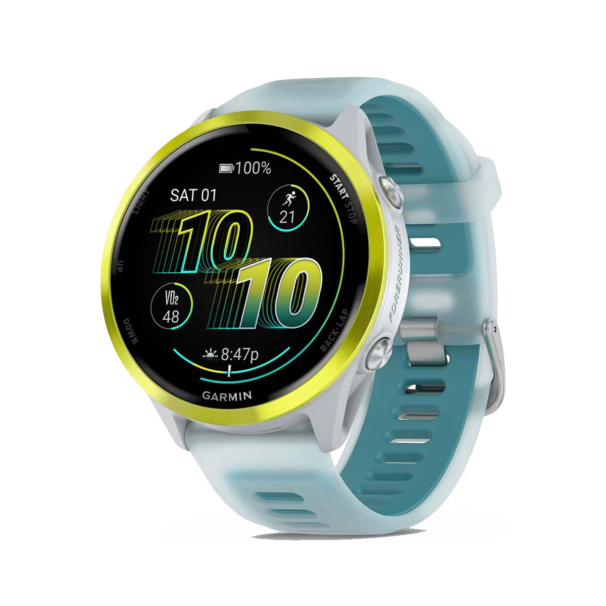 Garmin Forerunner 570 — Slate Gray - Translucent Black — Size 47 mm — Alternate View 8