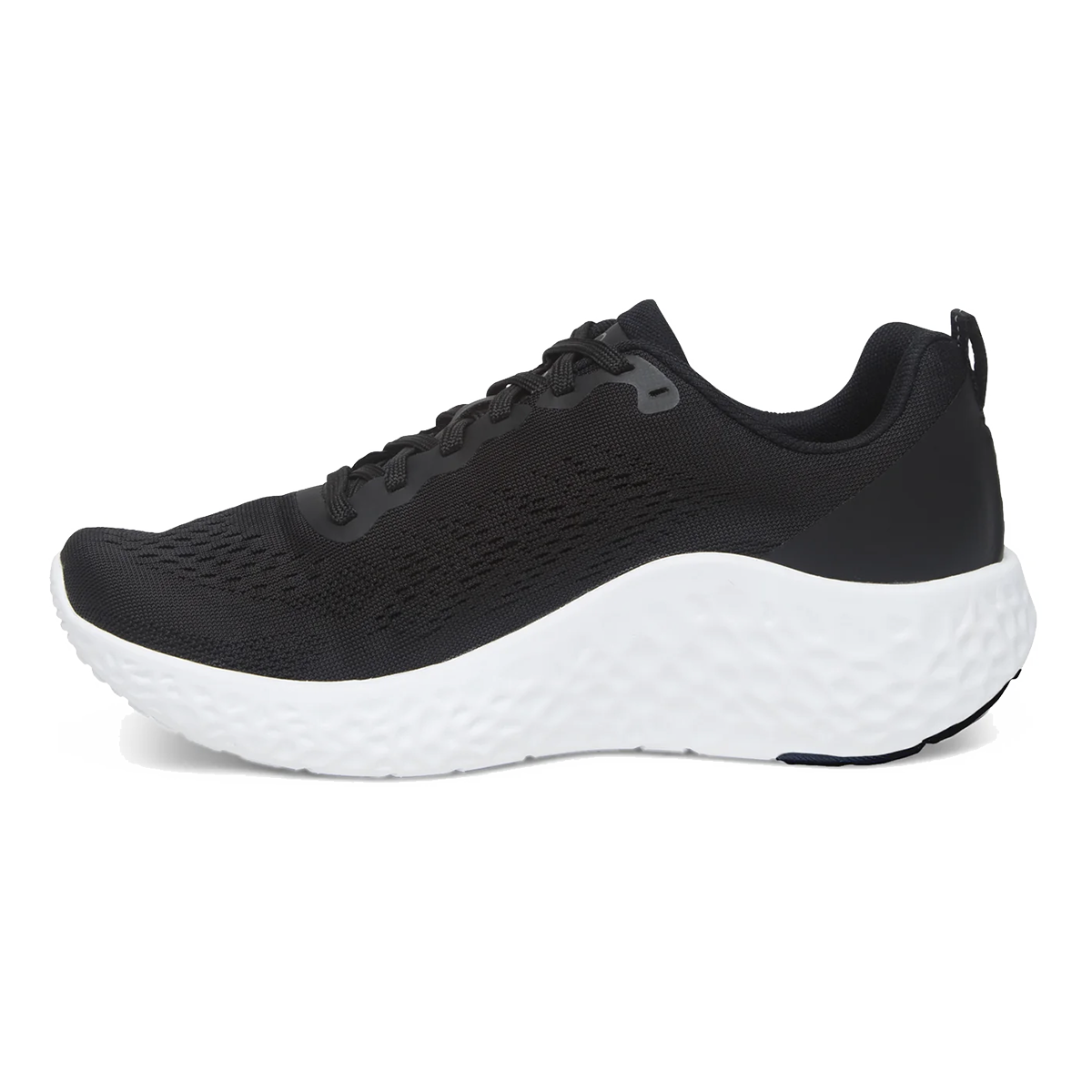 Aetrex Danika Lace Up — Black — Size B — Width 35 — Side View