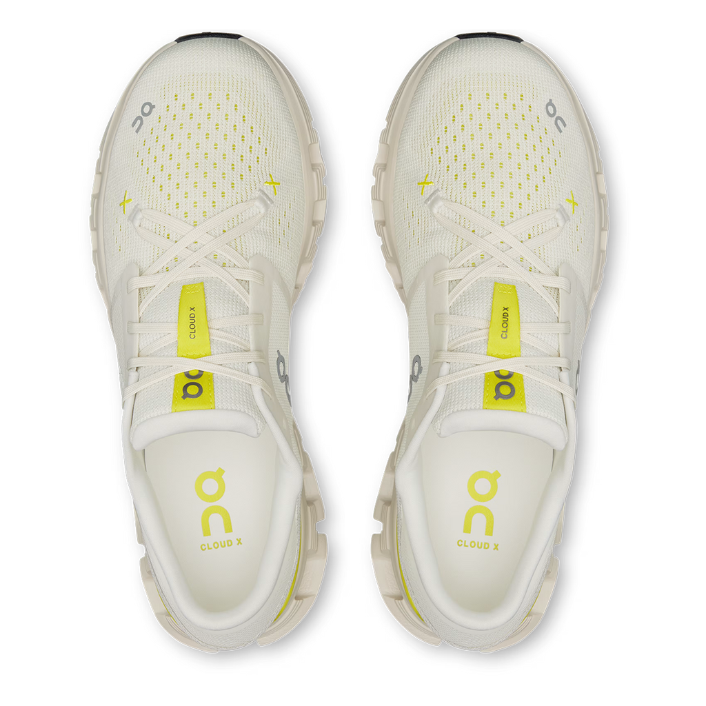 ON Cloud X V4 — Black - Eclipse — Size D — Width 10 — Back View