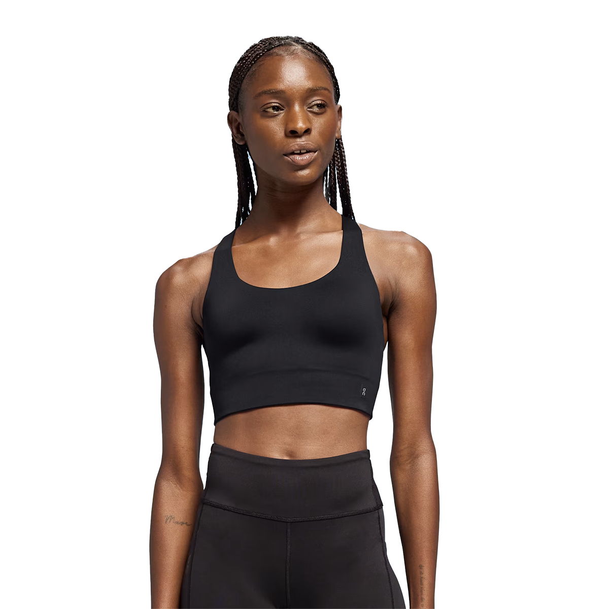 ON Active Bra Longline — Black — Size XSmall — Detail View