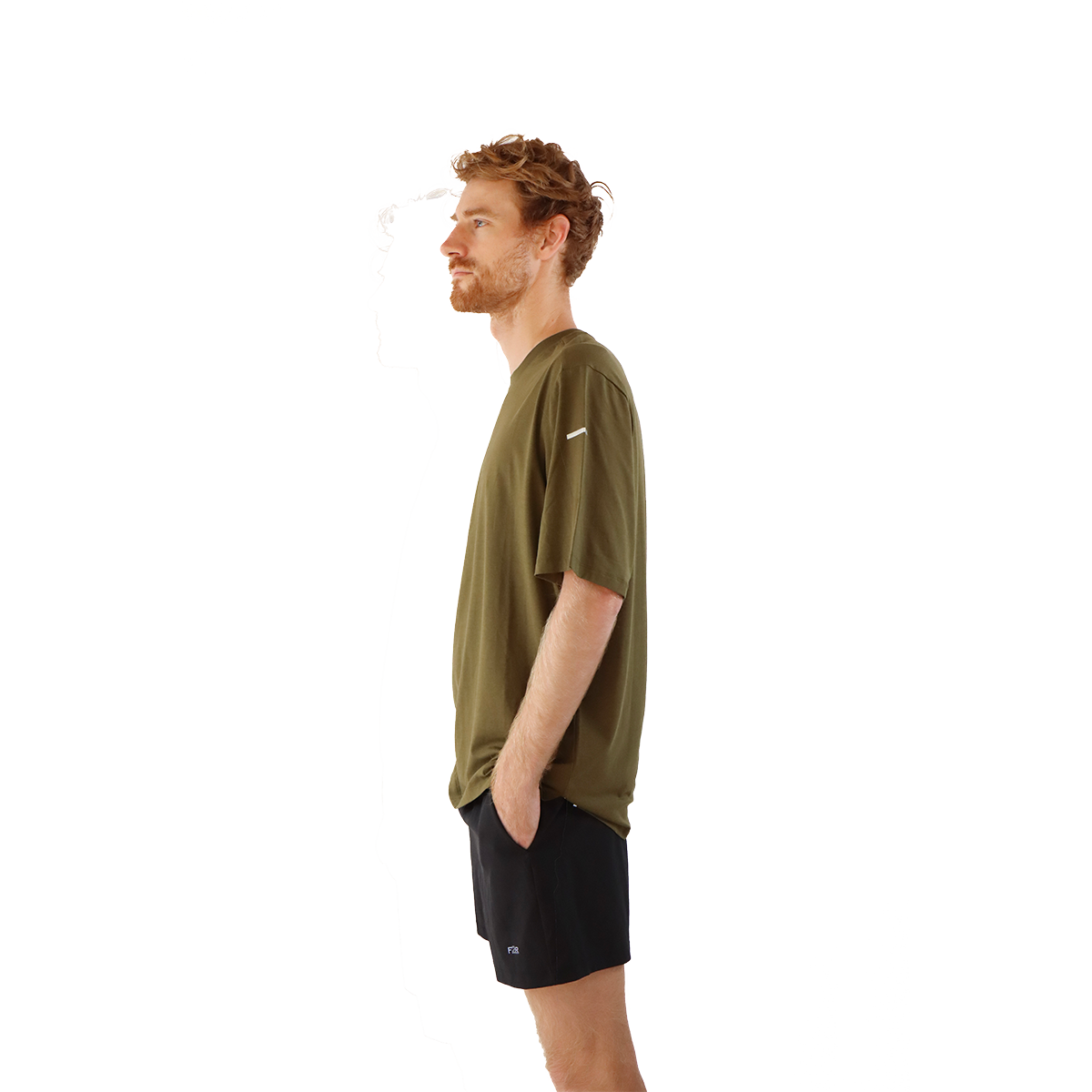 F2R Modal Jersey Shortsleeve Tee — Amber Glow — Size Small — Alternate View 9
