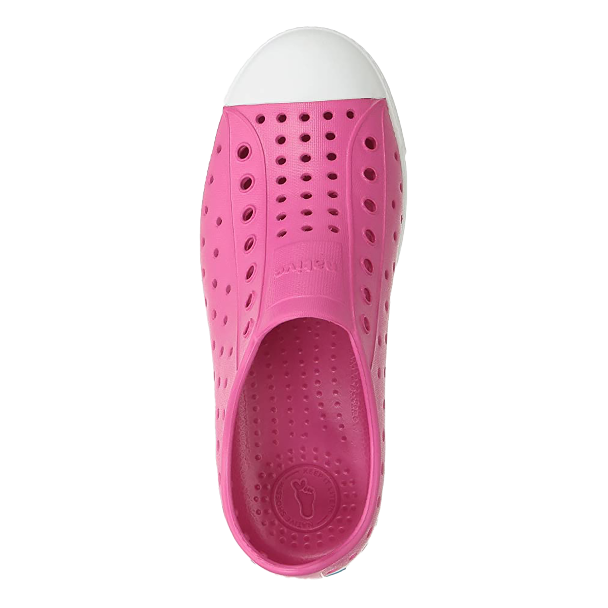 Native Jefferson — Hollywood Pink - Shell White — Size Y — Width 2 — Back View
