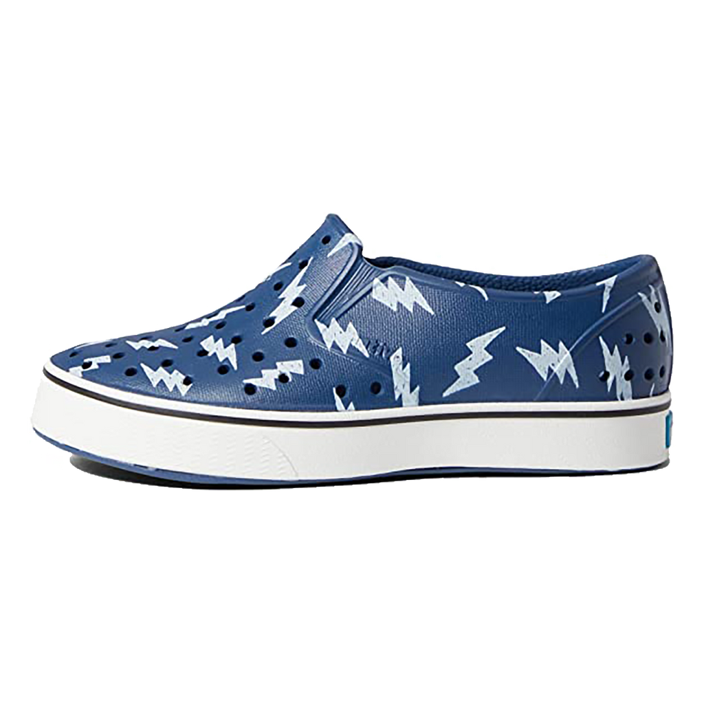 Native Miles Print — Frontier Blue - Shell White - Shell Lightning — Size Y — Width 1 — Lifestyle View