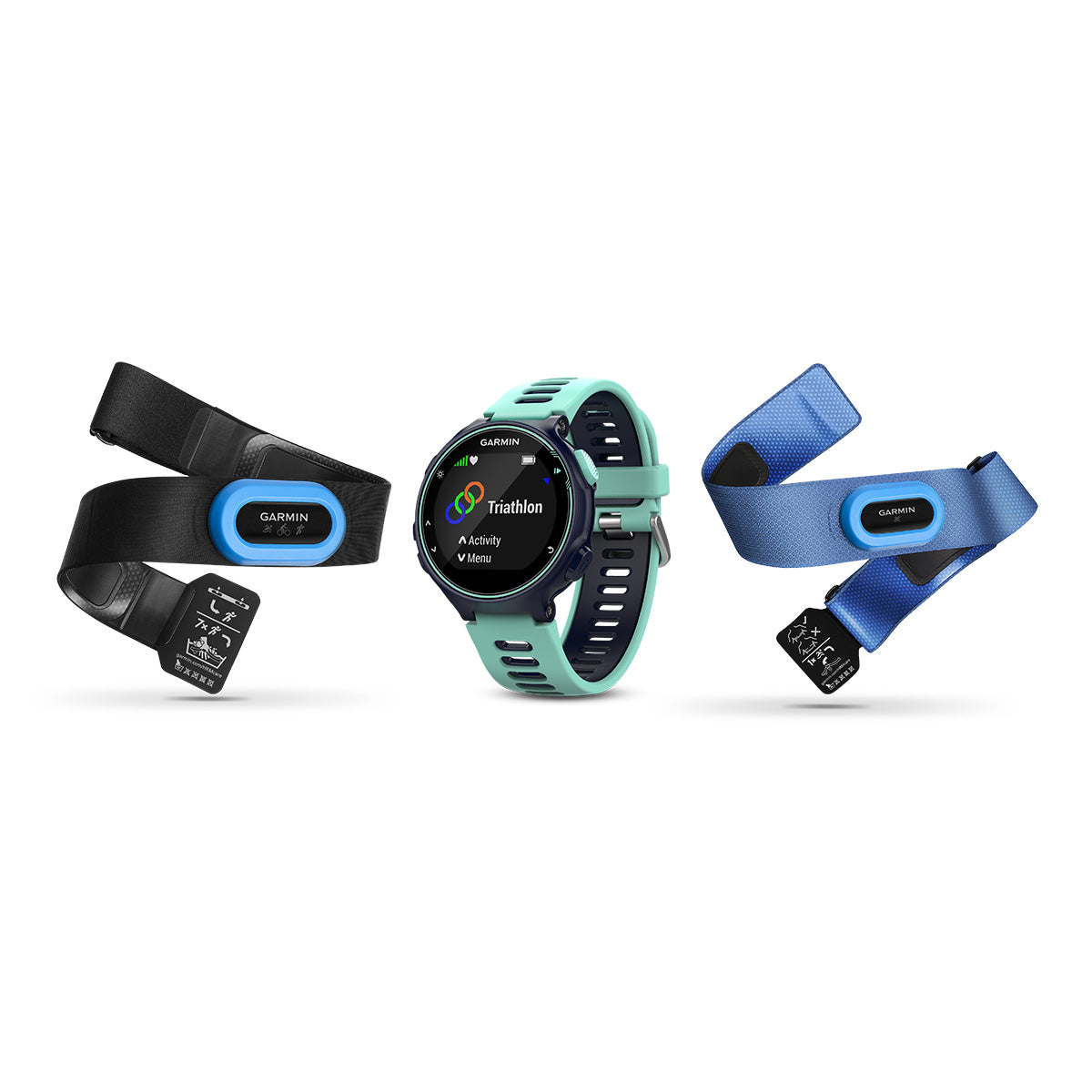 Garmin Forerunner 735XT Tri Bundle — Black - Gray — Size Tri Bundle — Alternate View 7