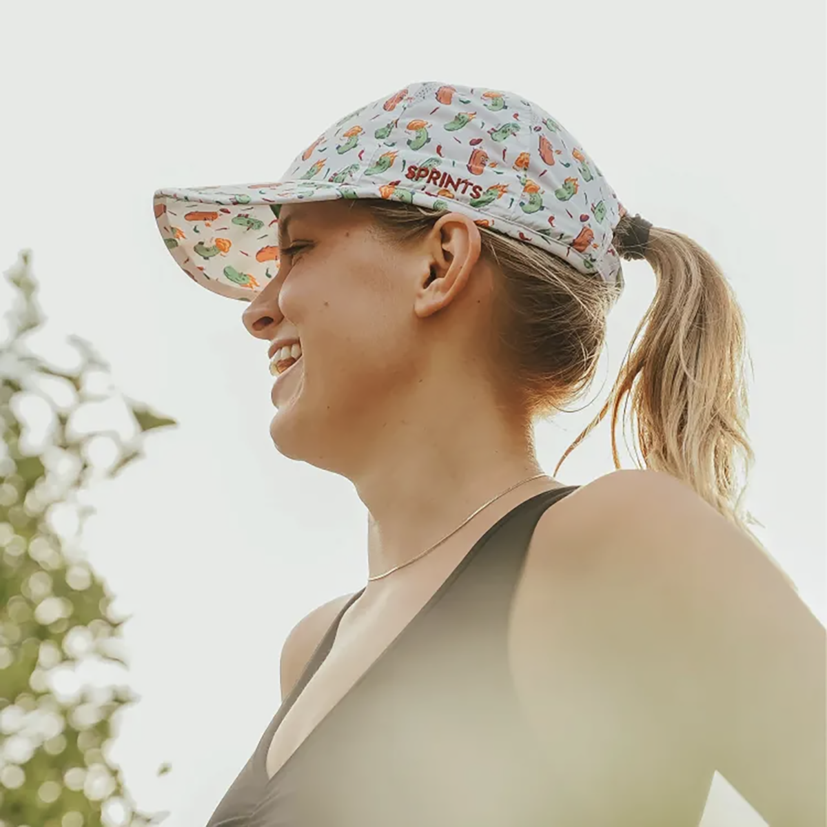 Sprints Race Day Hat — Spicy Pickles — Size One Size — Side View