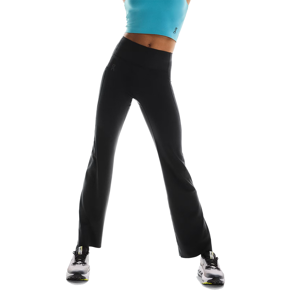 ON Studio Flared Tights — Black — Size XLarge — Front View