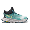 Hoka Trail Code GTX — Blue Glass - Coastal Shade — Size B — Width 6.5 — Front View