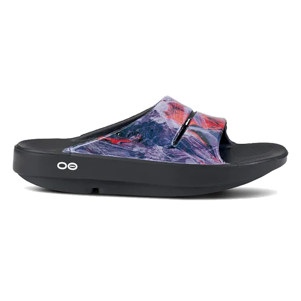 Oofos OOahh Slide Ltd — Canyon Sunlight — Size B — Width 10 — Front View