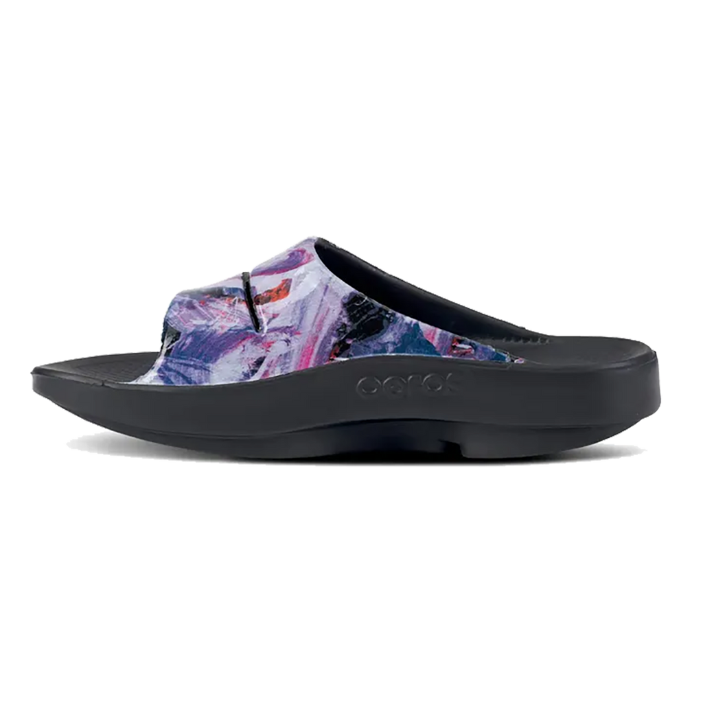 Oofos OOahh Slide Ltd — Canyon Sunlight — Size B — Width 10 — Side View