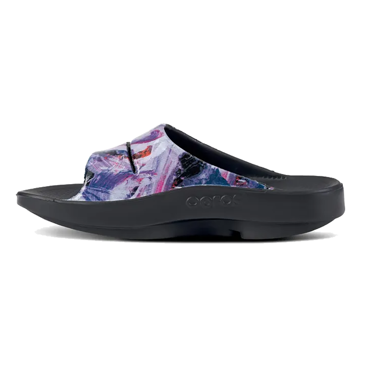 Oofos OOahh Slide Ltd — Canyon Sunlight — Size B — Width 10 — Side View