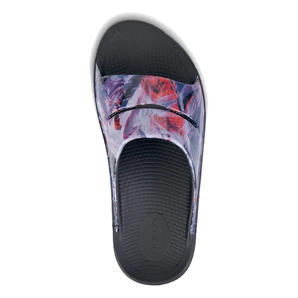 Oofos OOahh Slide Ltd — Canyon Sunlight — Size B — Width 10 — Back View