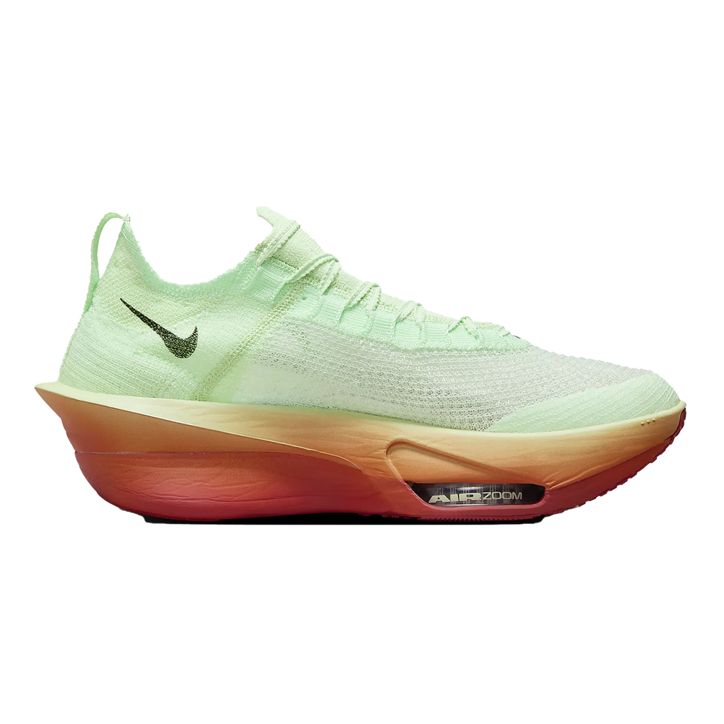 Nike Alphafly 3 Eliud Kipchoge — Vapor Green - Black - Dragon Red — Size D — Width 8 — Detail View