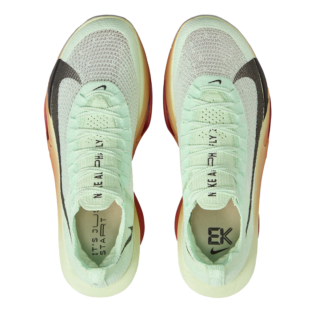 Nike Alphafly 3 Eliud Kipchoge — Vapor Green - Black - Dragon Red — Size D — Width 8 — Alternate View 7