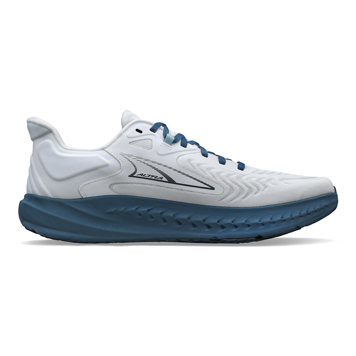 Altra Torin 7 Supermoon — White - Blue — Size D — Width 7 — Front View