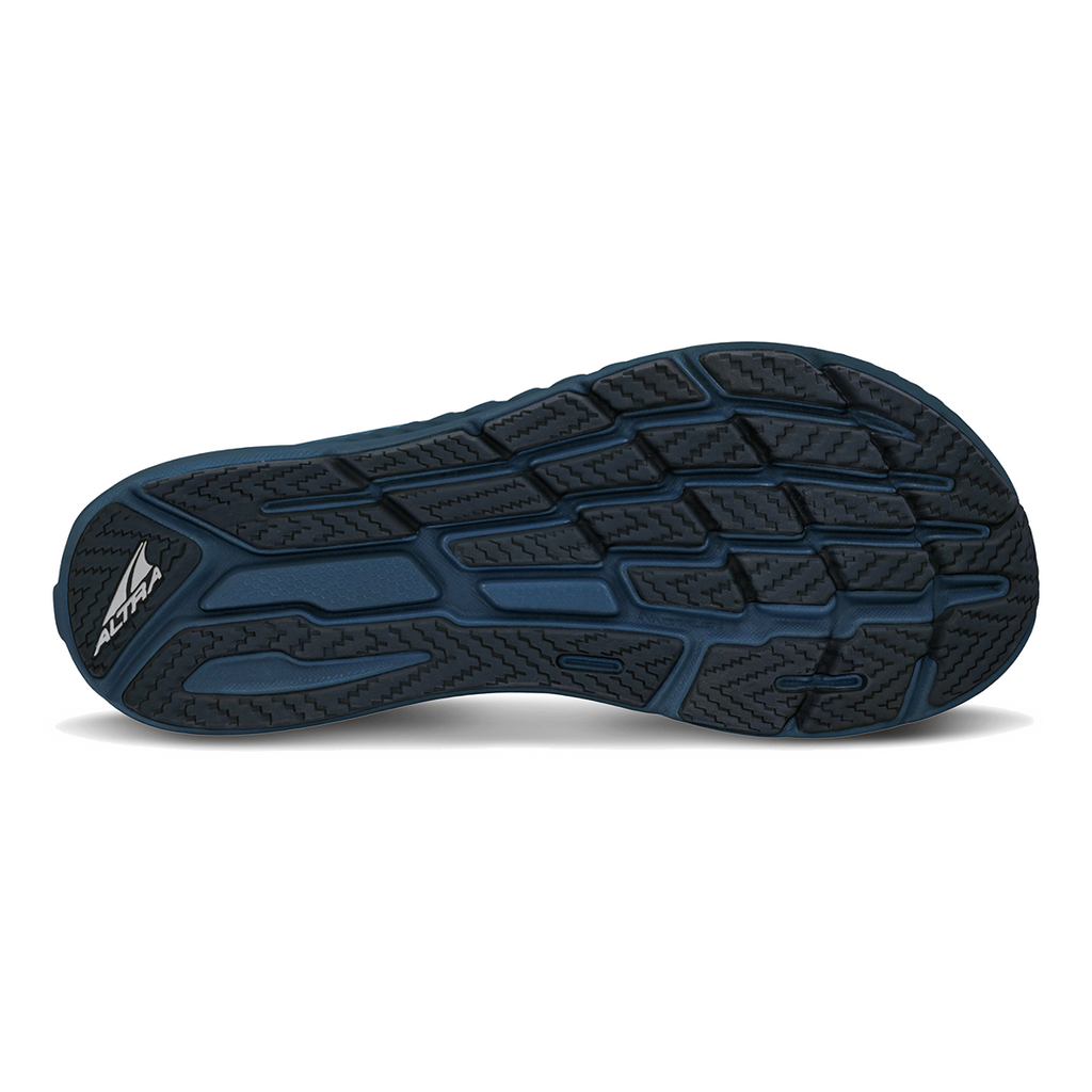Altra Torin 7 Supermoon — White - Blue — Size D — Width 7 — Top View