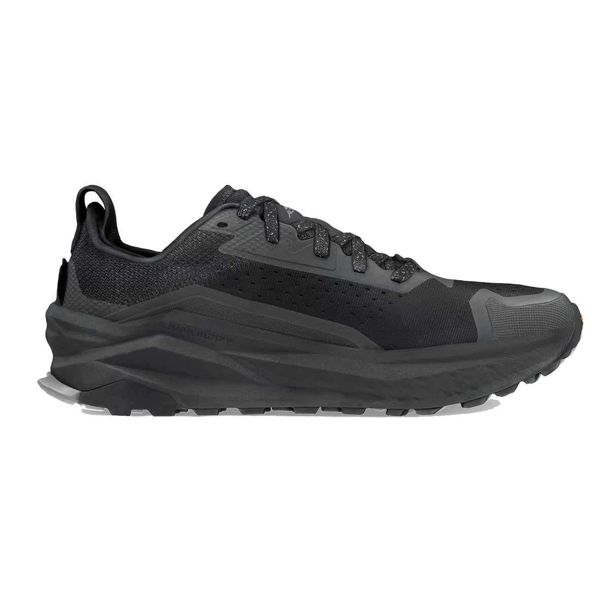 Altra Olympus 6 — Black-Green — Size D — Width 10 — Detail View