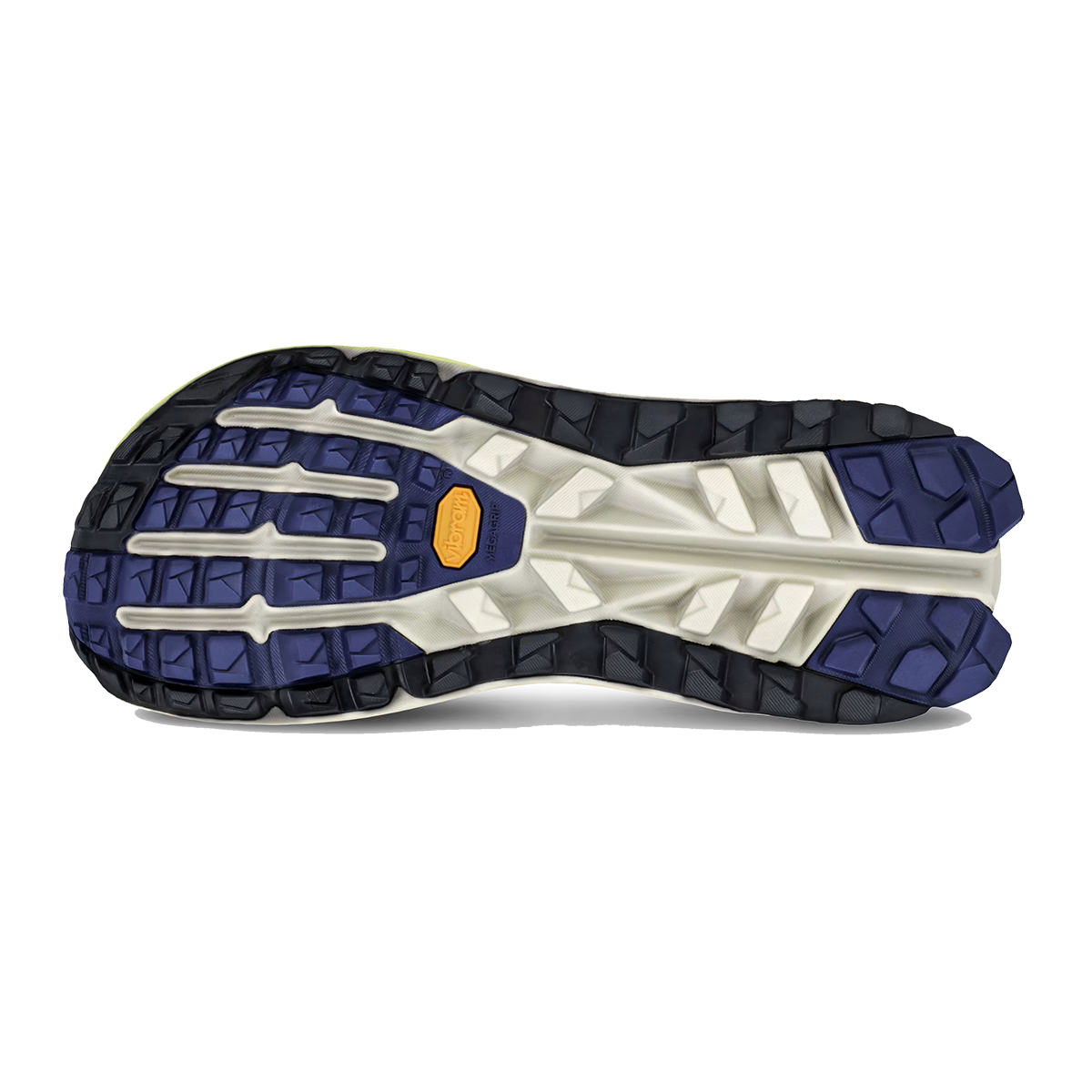 Altra Olympus 6 — Black-Green — Size D — Width 10 — Top View