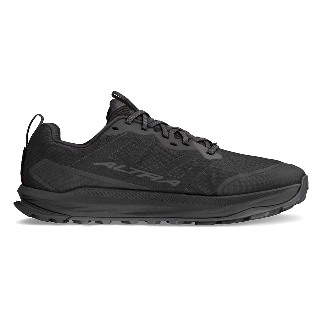 Altra Lone Peak 9 — Black — Size D — Width 7 — Front View