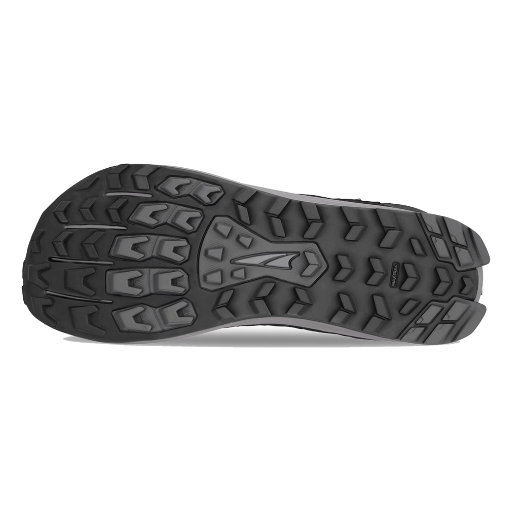 Altra Lone Peak Hiker 3 — Black - Gray — Size D — Width 7 — Top View