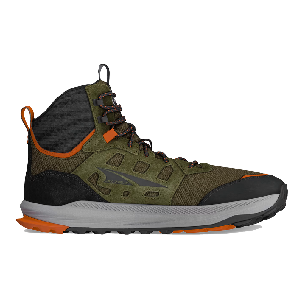 Altra Lone Peak Hiker 3 — Black - Gray — Size D — Width 7 — Detail View