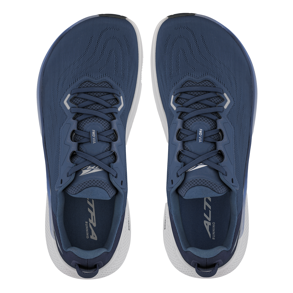 Altra FWD VIA — Black - Black — Size D — Width 9 — Back View