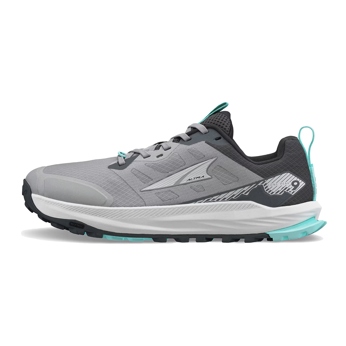 Altra Lone Peak 9 — Black — Size B — Width 5.5 — Side View