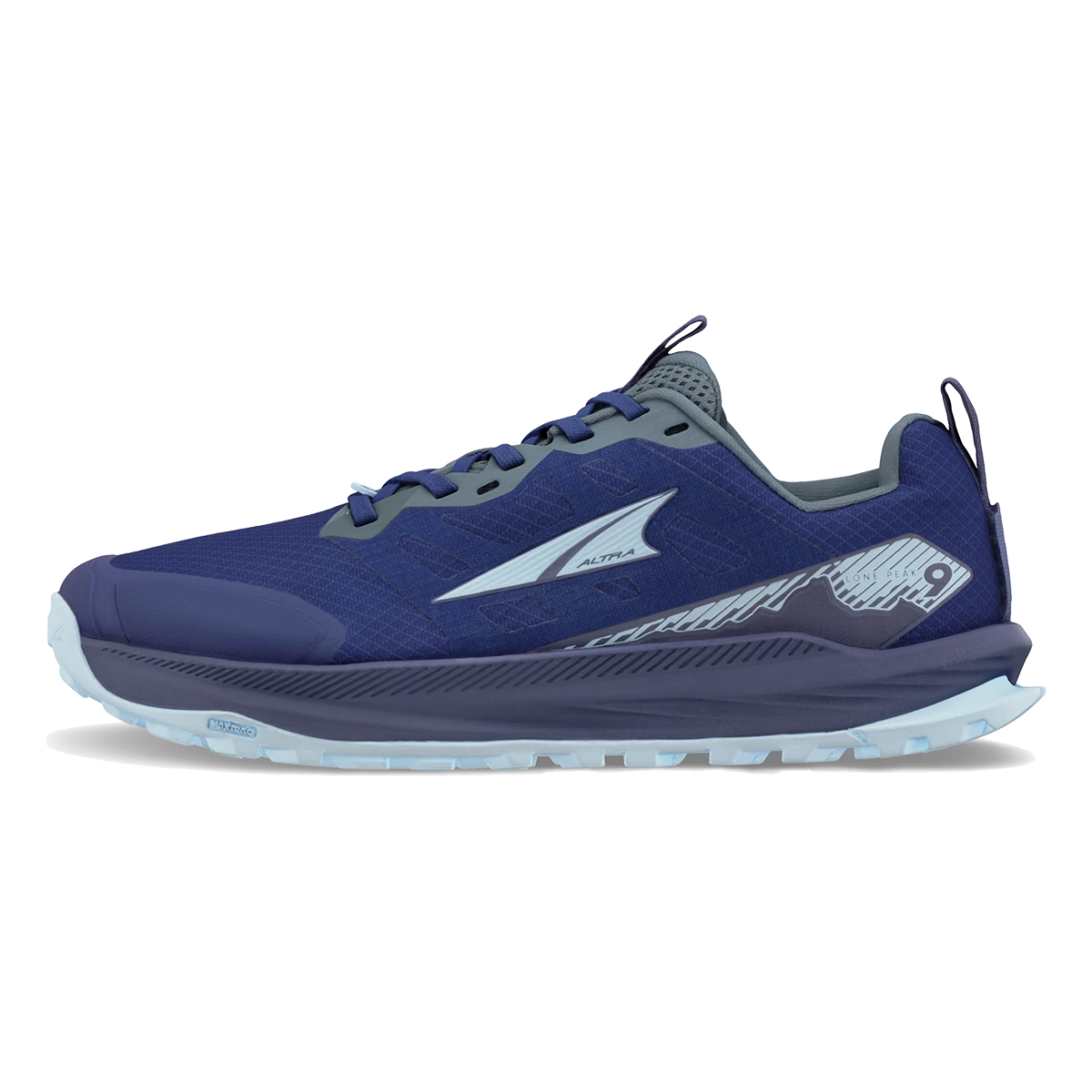 Altra Lone Peak 9 — Black — Size B — Width 5.5 — Lifestyle View