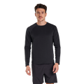 Alwrld ALRN Raglan Thermal Crew — Lava Rock — Size Small — Front View