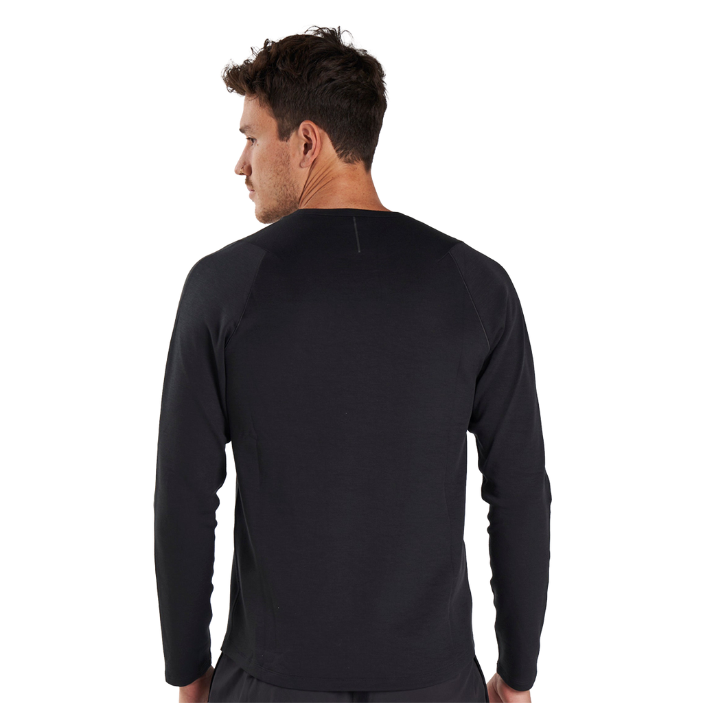 Alwrld ALRN Raglan Thermal Crew — Lava Rock — Size Small — Detail View