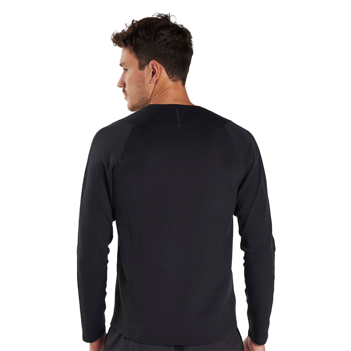Alwrld ALRN Raglan Thermal Crew — Lava Rock — Size Small — Detail View