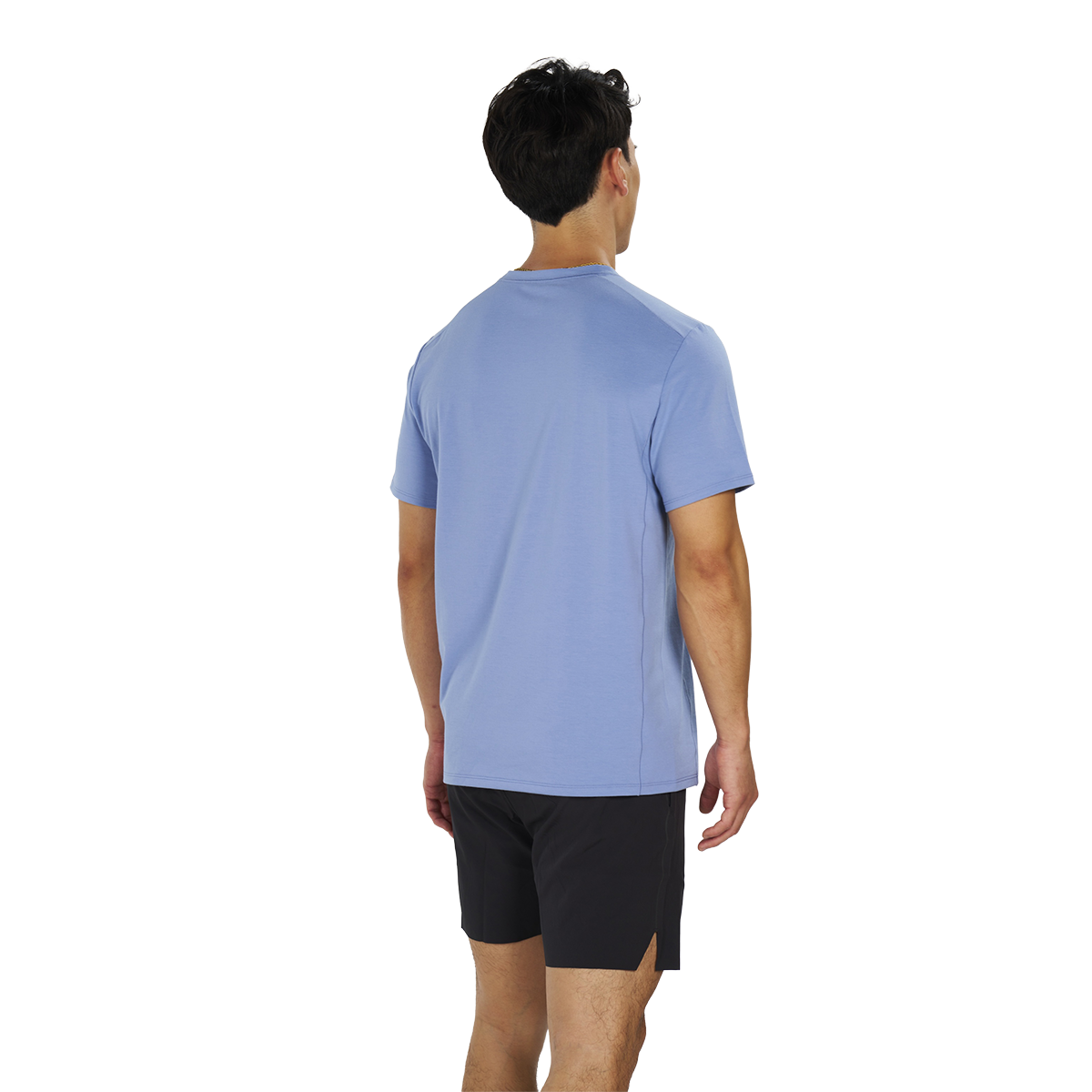 Alwrld ALTRN Tee — Blue Steel — Size Small — Back View