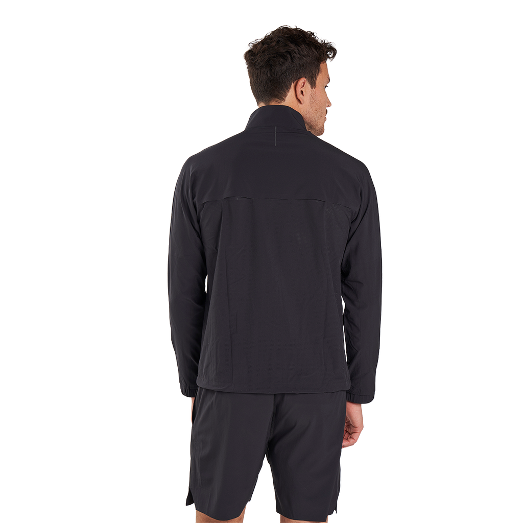 Alwrld ALRN Crest Jacket — Black — Size Small — Back View