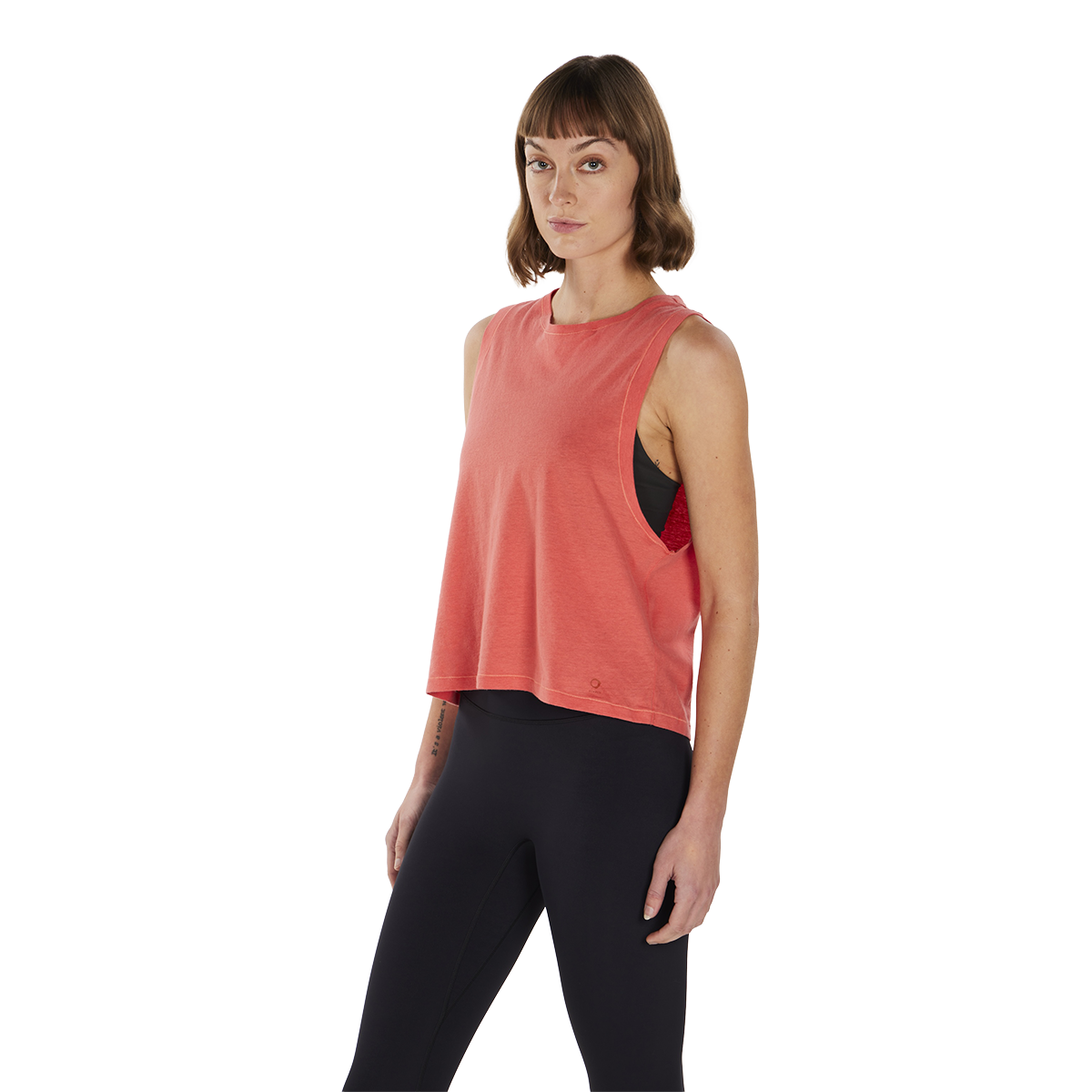 Alwrld ALSPRT Seacell Muscle Tank — Sunset — Size XSmall — Side View