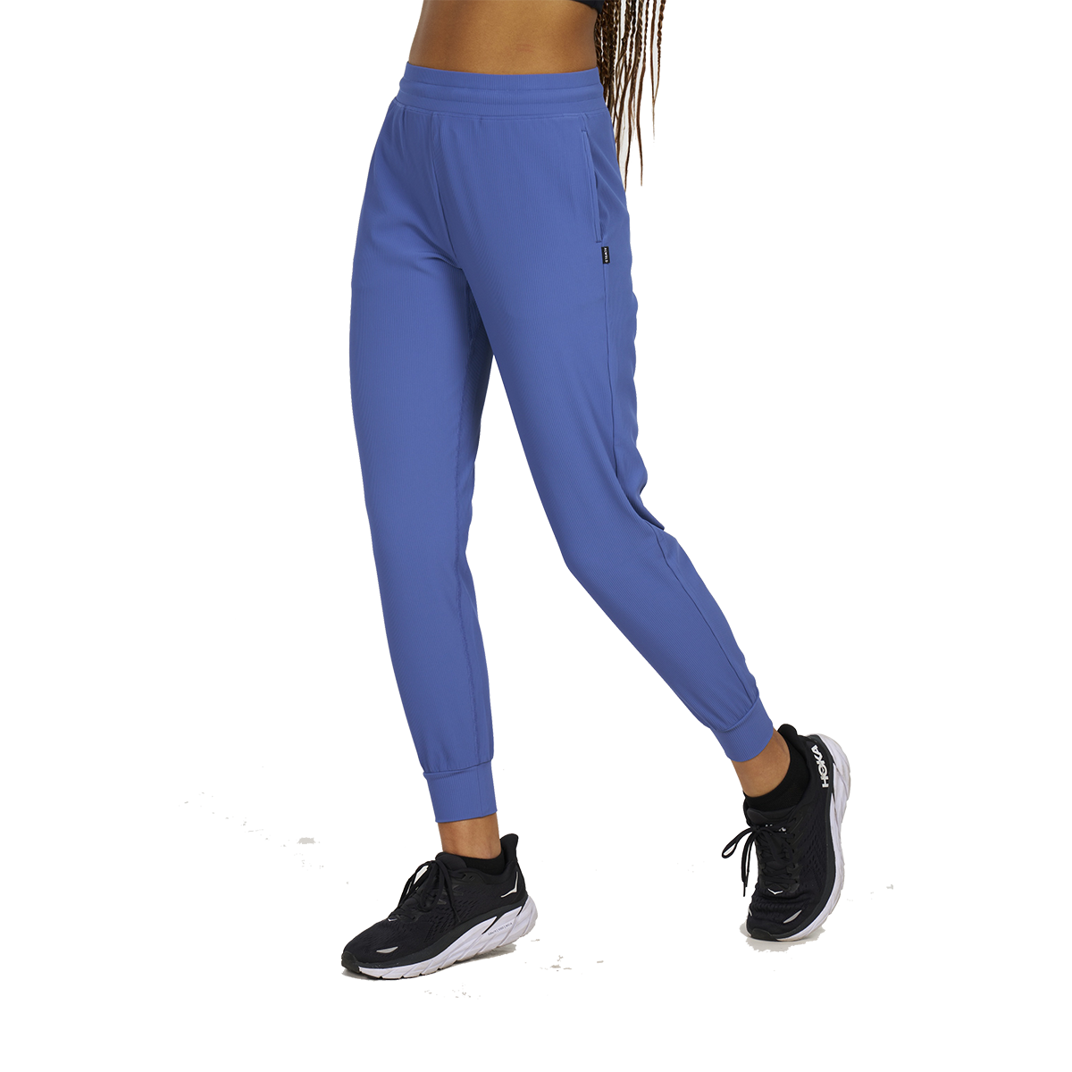Alwrld ALTRN Rib Jogger — Lido Blue — Size XSmall — Top View