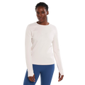 Alwrld ALRN Raglan Thermal Crew — White Sand — Size XSmall — Front View