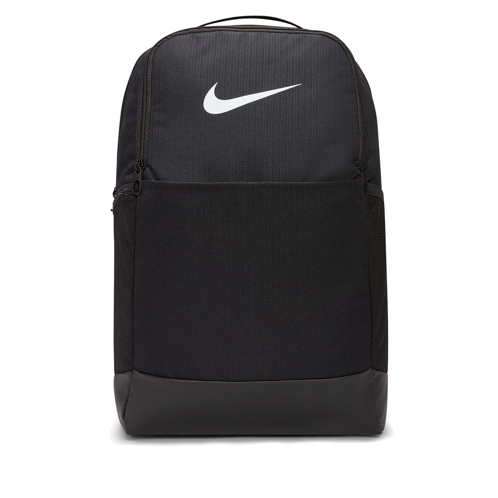 Nike Brasilia 9.5 — Black - White — Size Medium — Side View