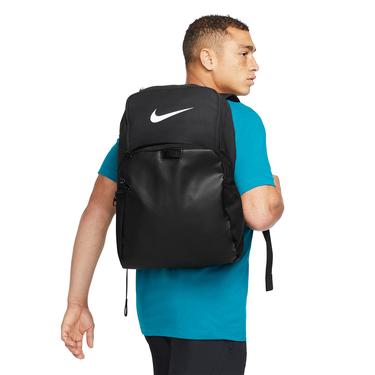 Nike Brasilia 9.5 Training — Black - White — Size XLarge — Back View