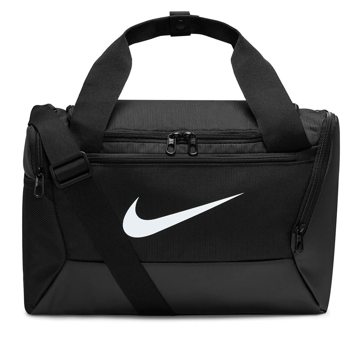 Nike Brasilia 9.5 Duffle — Black - White — Size XSmall — Side View