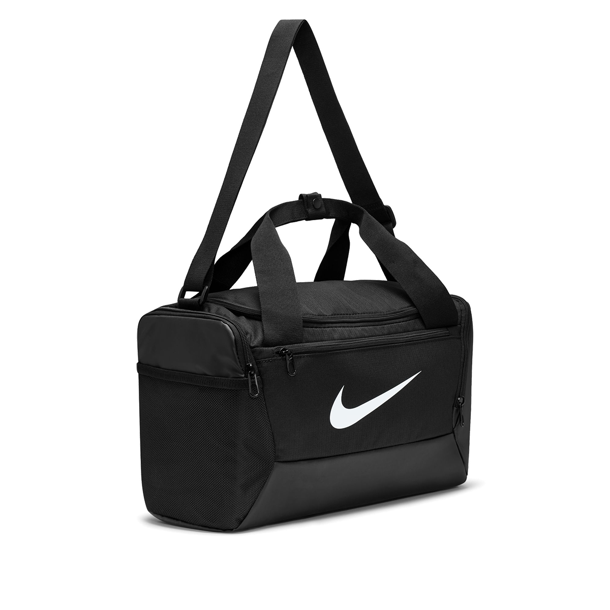 Nike Brasilia 9.5 Duffle — Black - White — Size XSmall — Front View