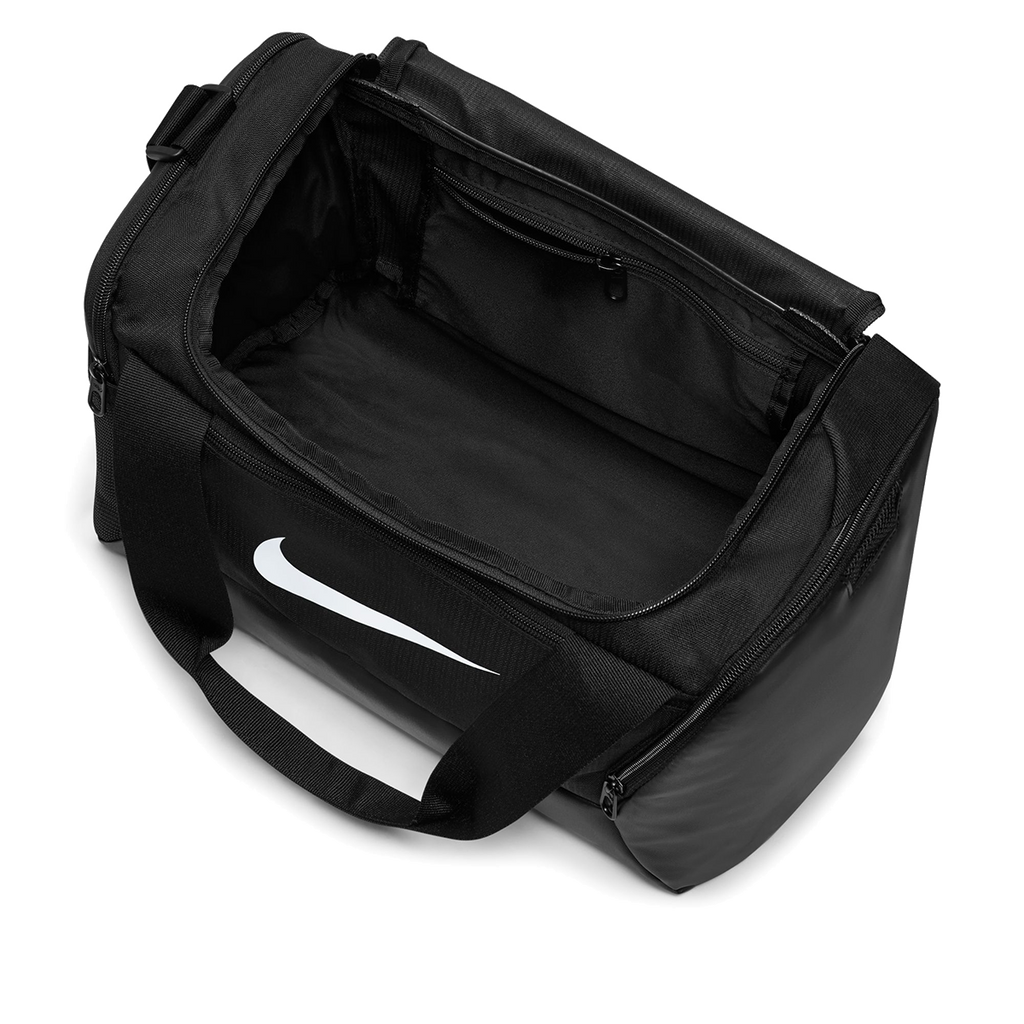 Nike Brasilia 9.5 Duffle — Black - White — Size XSmall — Detail View