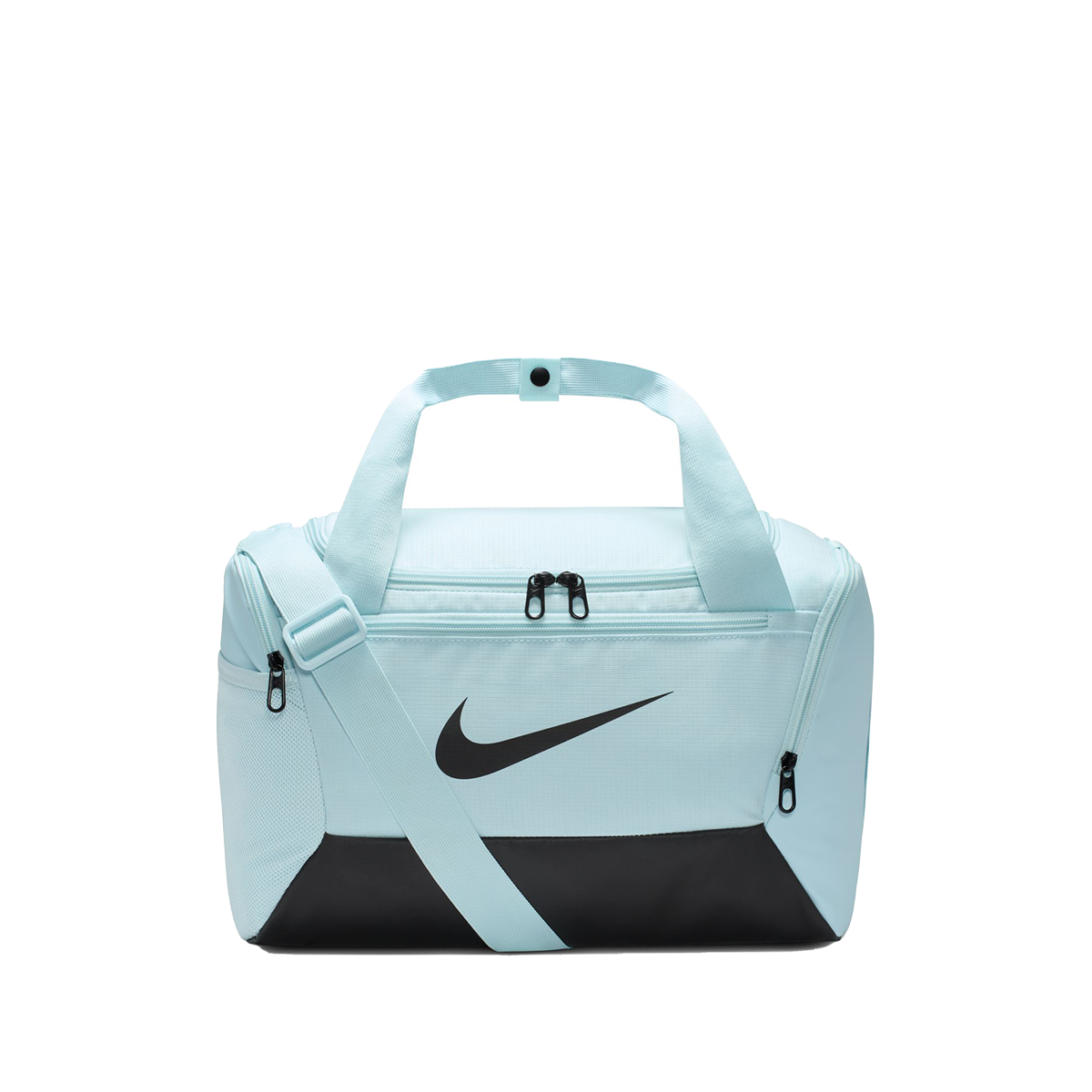 Nike Brasilia 9.5 Duffle — Black - White — Size XSmall — Alternate View 8