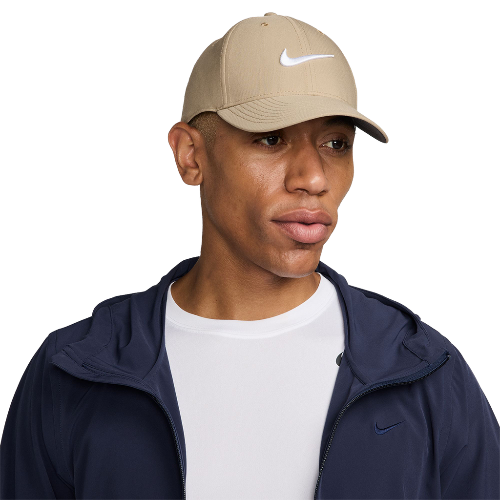 Nike Dri-FIT Club Hat — White - Black — Size Small / Medium — Alternate View 9