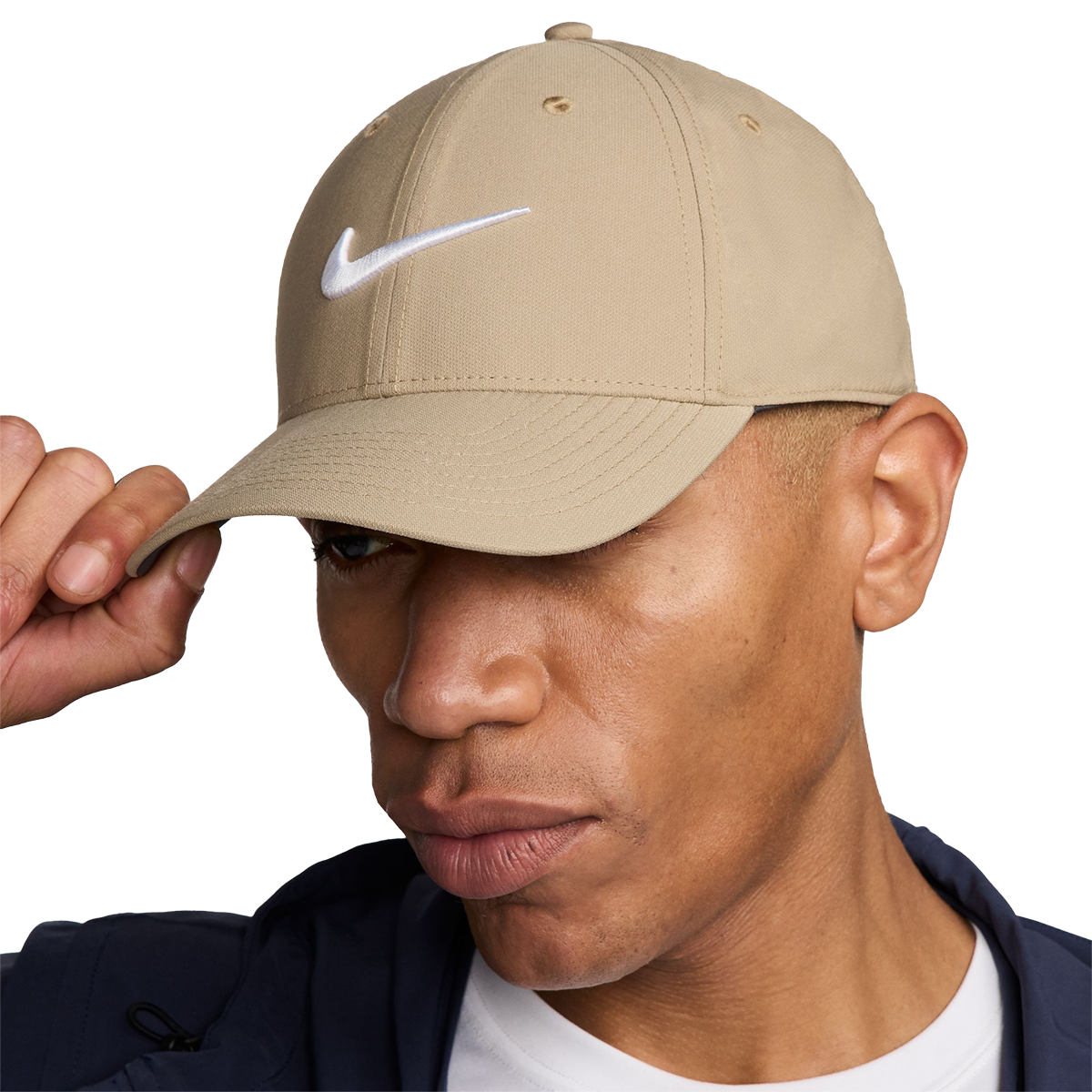 Nike Dri-FIT Club Hat — White - Black — Size Small / Medium — Alternate View 11
