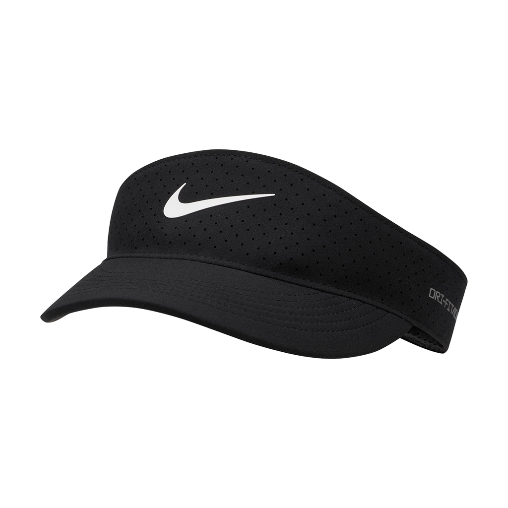Nike Dri-FIT ADV Ace Visor — Black - Anthracite - White — Size Medium / Large — Alternate View 11