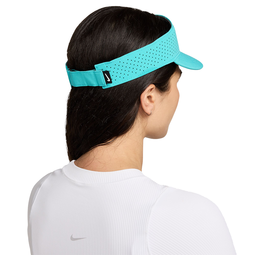 Nike Dri-FIT ADV Ace Visor — Black - Anthracite - White — Size Medium / Large — Alternate View 8